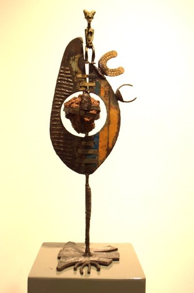 Abou Sidibe - La Reine Baoule 56cm