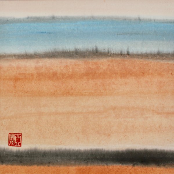 Caroline Mars - Desert, 30x30cm