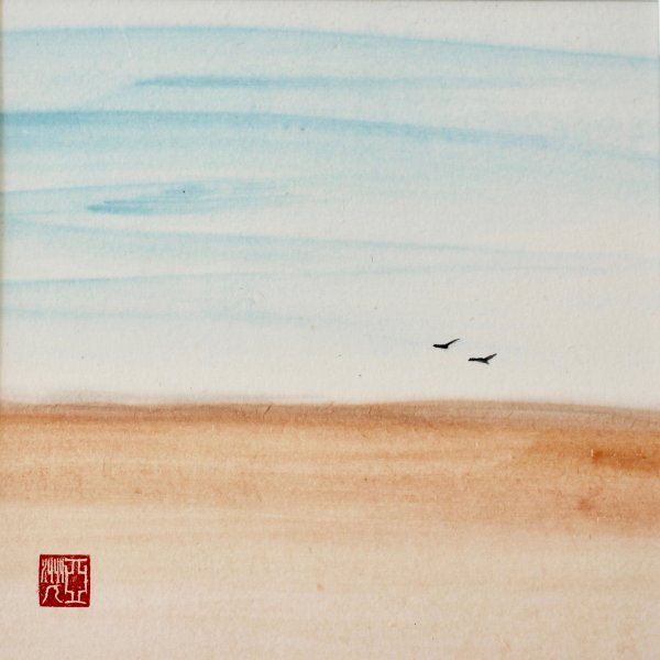 Caroline Mars - Desert, 30x30cm