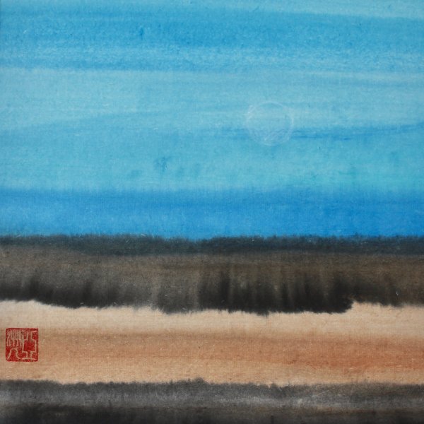 Caroline Mars - Seascapes, 30x30cm