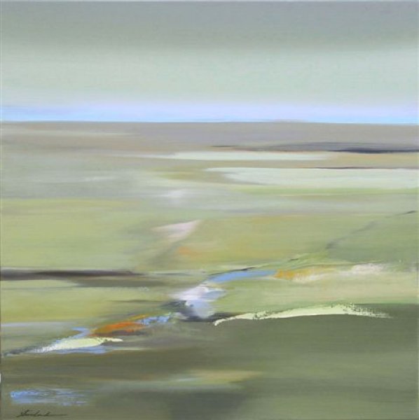 Greet Steenland - Going Green,80x80cm