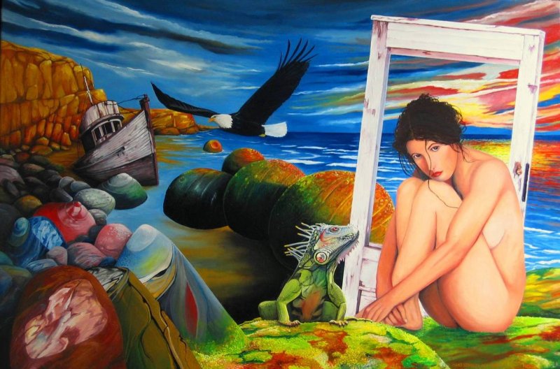 Hans Scholte in t Hoff - Lizard Woman