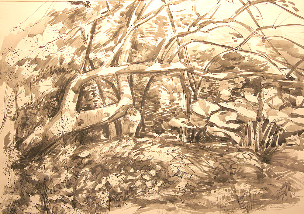 Jan Gierveld - Tuinhek van Rhee