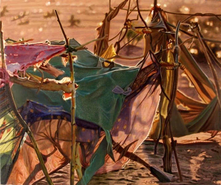 Leo Wijnhoven - Canvas, olieverf op linnen, 120x100cm