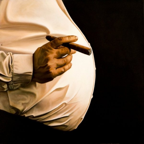 Leo Wijnhoven - See You, olieverf op linnen, 100x100cm