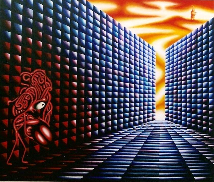 Marijke Uittenbroek - Het vertrek 170x200