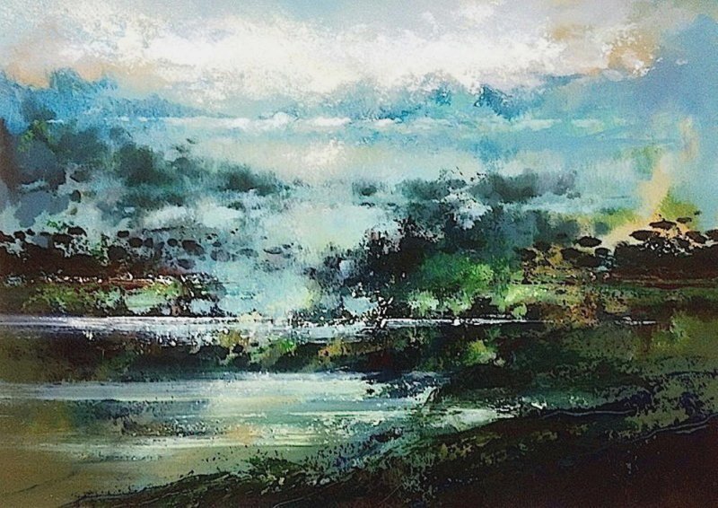 Mattie Schilders - Worlds Away, 70x100cm