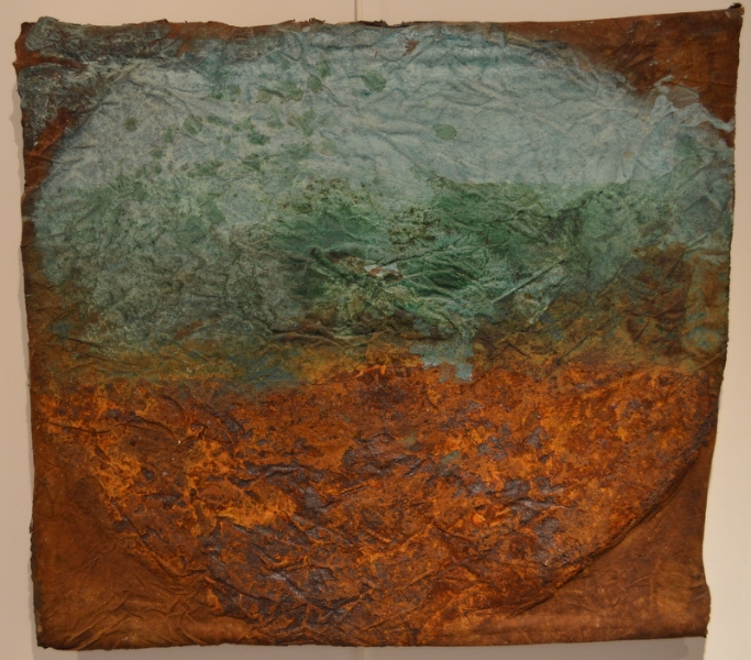 Mauricio Escobar - Mixed media op doek