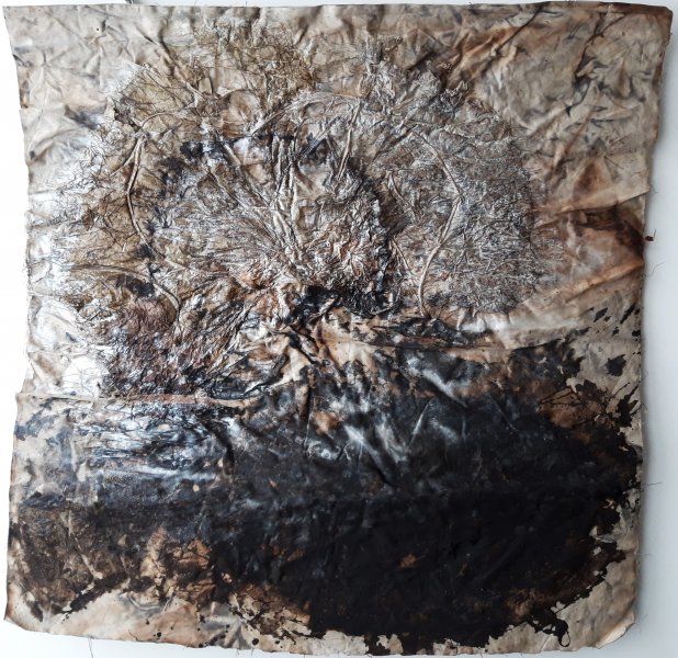 Mauricio Escobar - Mixed media op doek