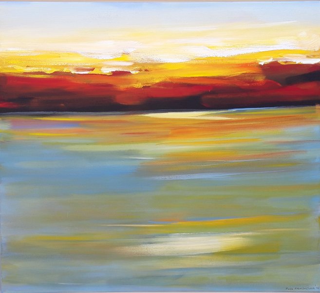 Puck Steinbrecher - Abentlicht 90x100cm