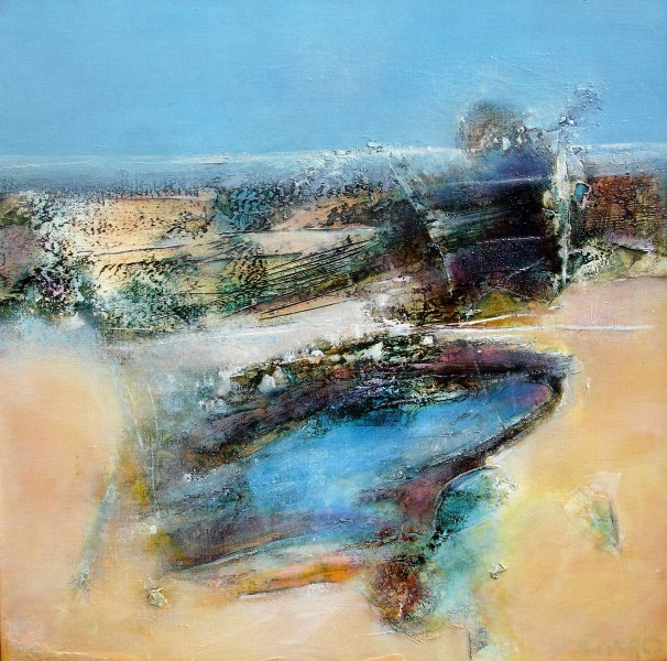 Sietse Goverts - Le-Recif-olieverf-op-linnen-70x70cm