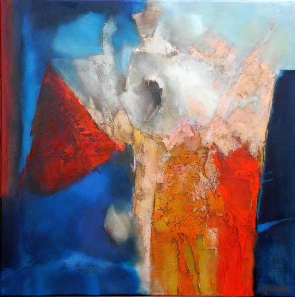 Sietse Goverts - Ouverture-olieverf-op-linnen-90x90cm
