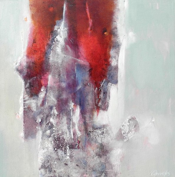 Sietse Goverts - Que-fluyo-olieverf-op-linnen-70x70-cm