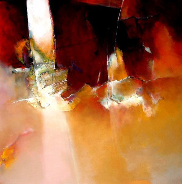 Sietse Goverts - Terra-y-luz-olieverf-op-linnen-100x100cm