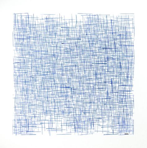 Art by Alma - Grote drukte 100x100cm