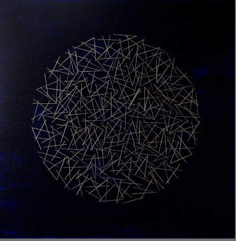 Art by Alma - Poollicht 100x100cm