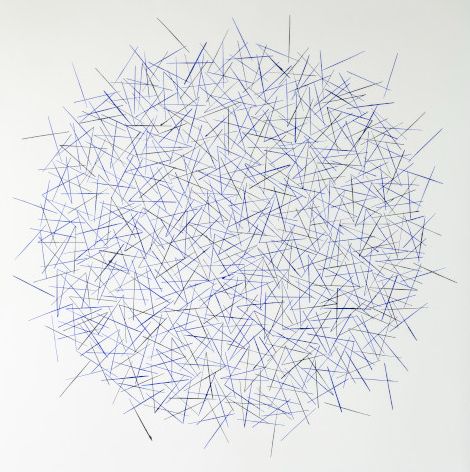 Art by Alma - Stekelige kwestie 100x100cm