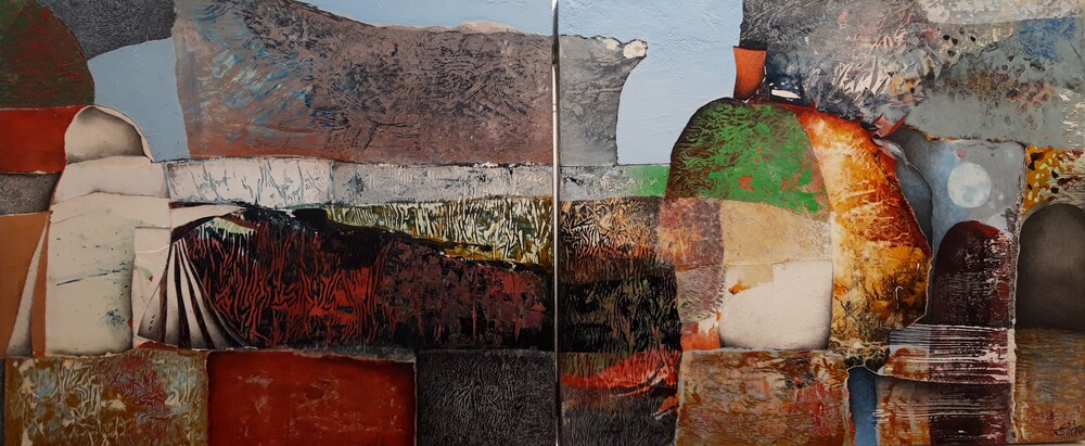 Sikko Mulder - Volle maan 125x52cm