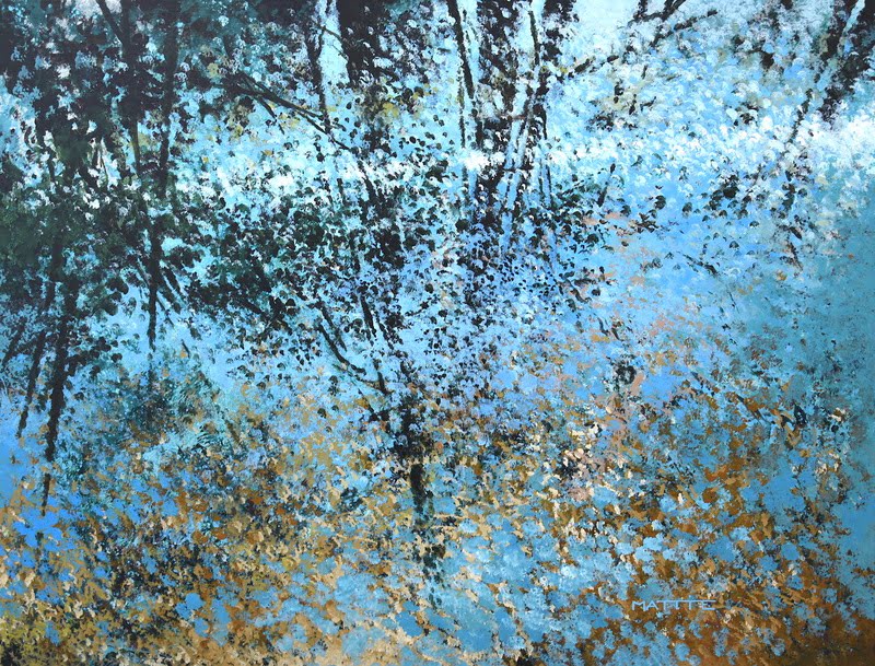 Mattie Schilders -'MIRROR' 8 130x170cm - Acryl op linnen doek